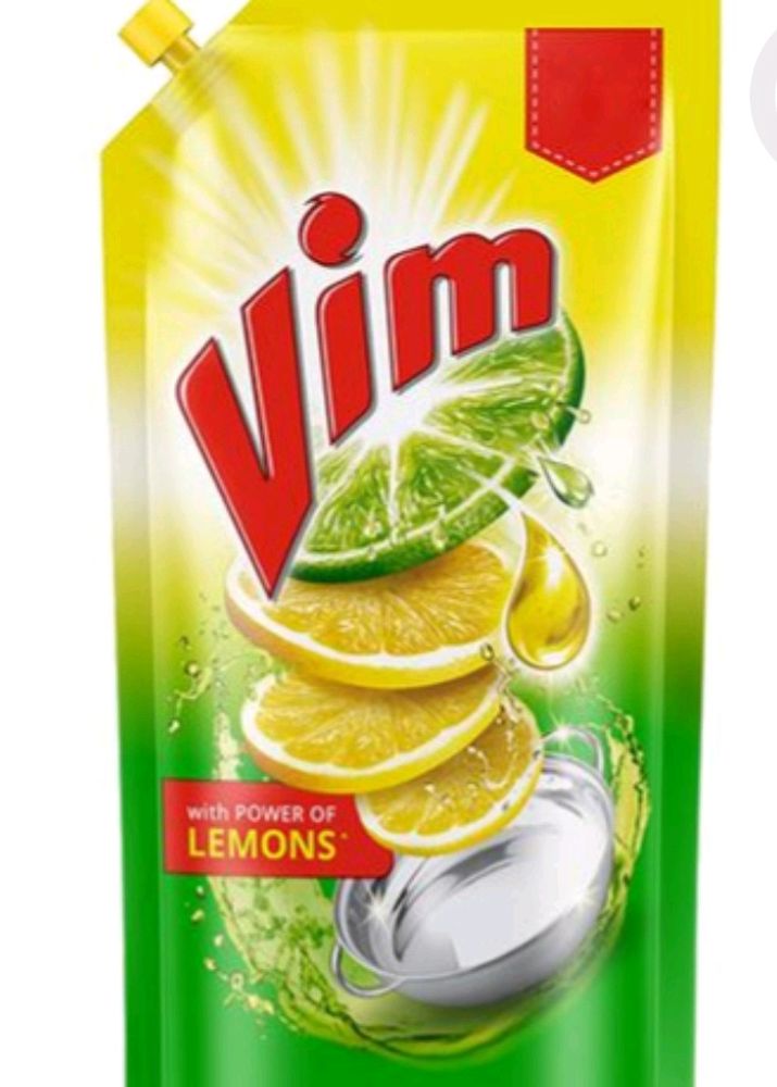 Vim Dishwash Pouch Lquiet Pack 4