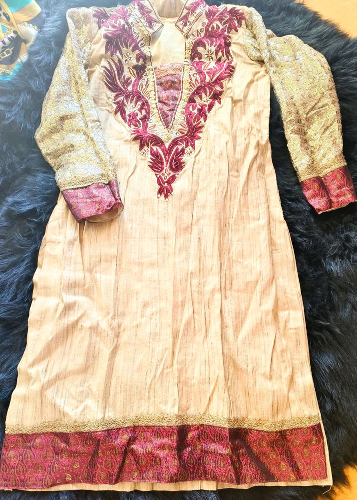 Heavy Embroidery Ethnic Suit