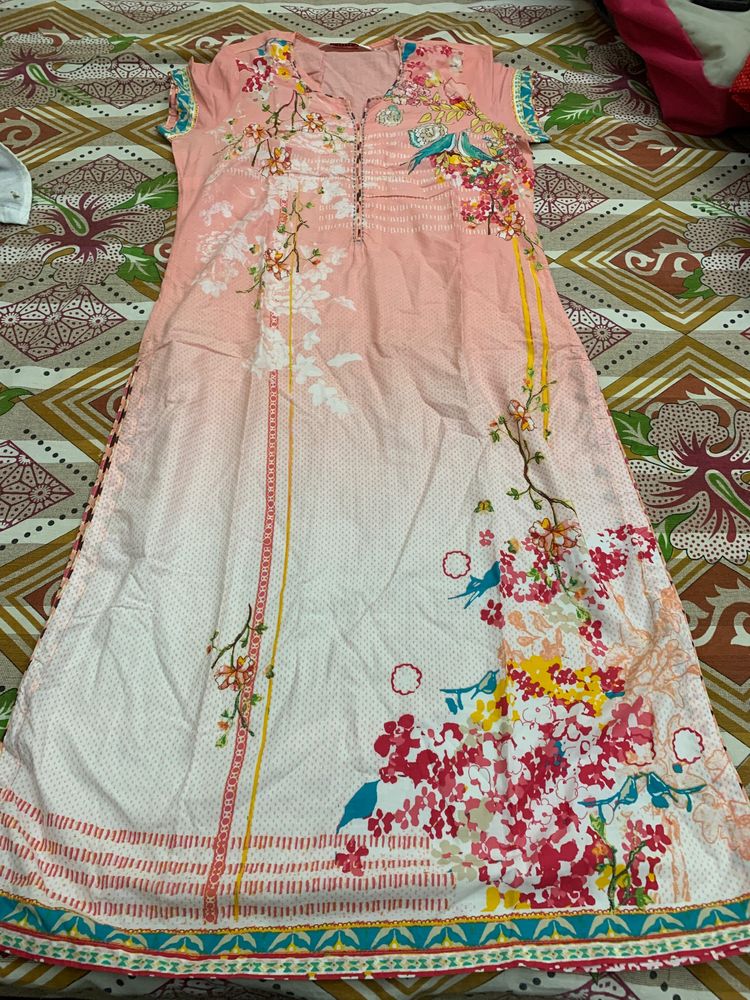 BIBA Floral Kurti