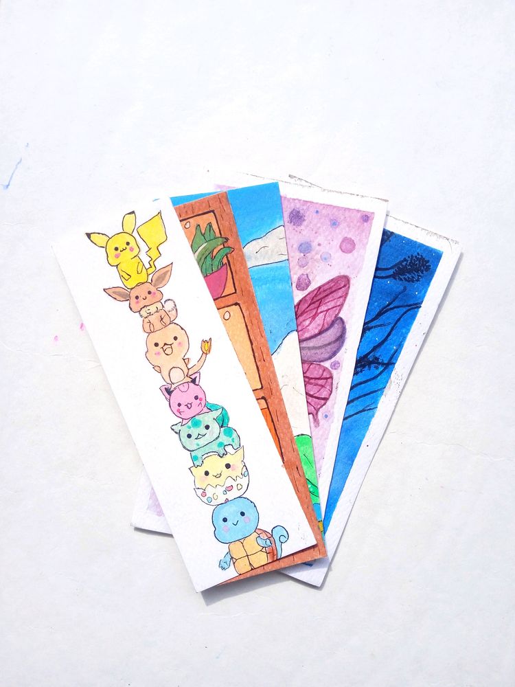 Boomark Painting Bookmarks