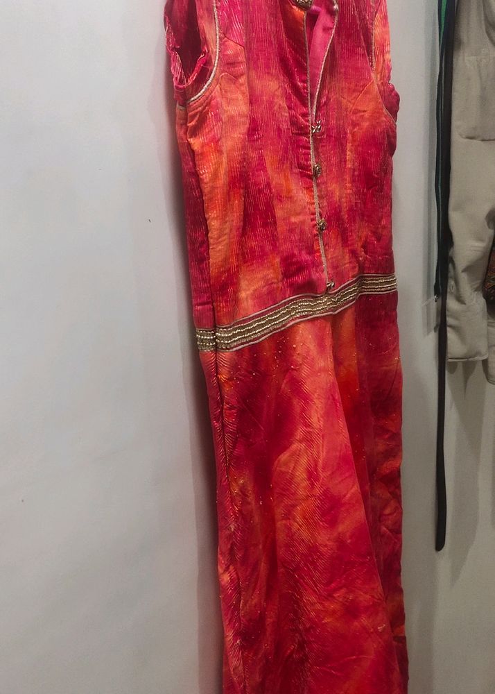 Party Wear Gown With Dupatta