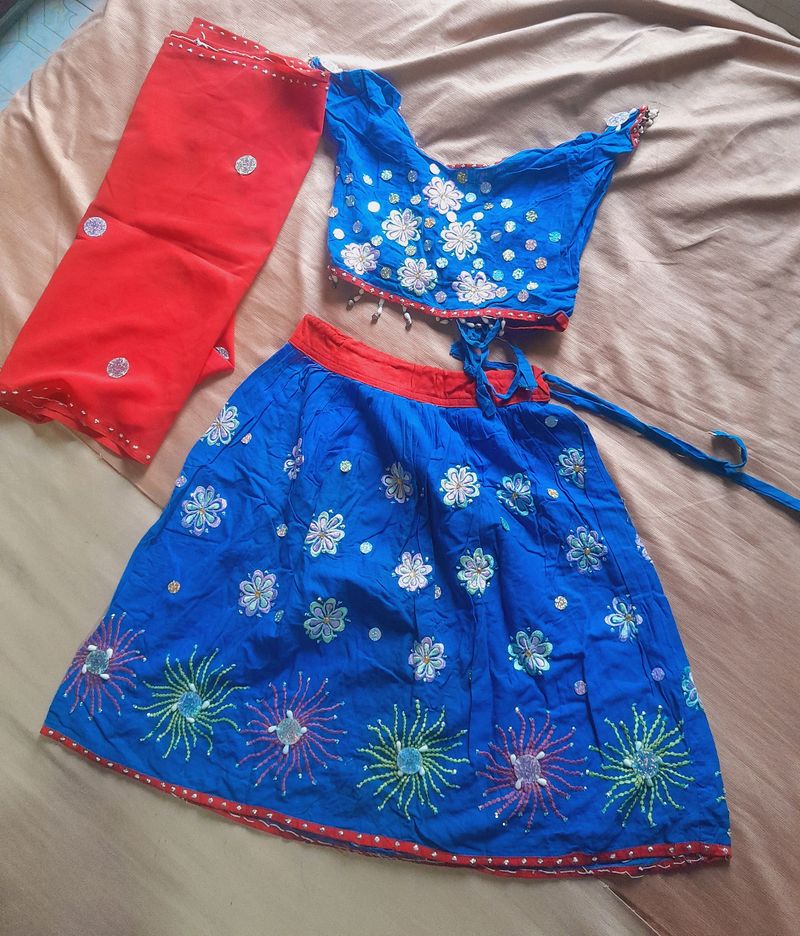 💙CHANIYA CHOLI FOR GIRLS🩵💫🧡