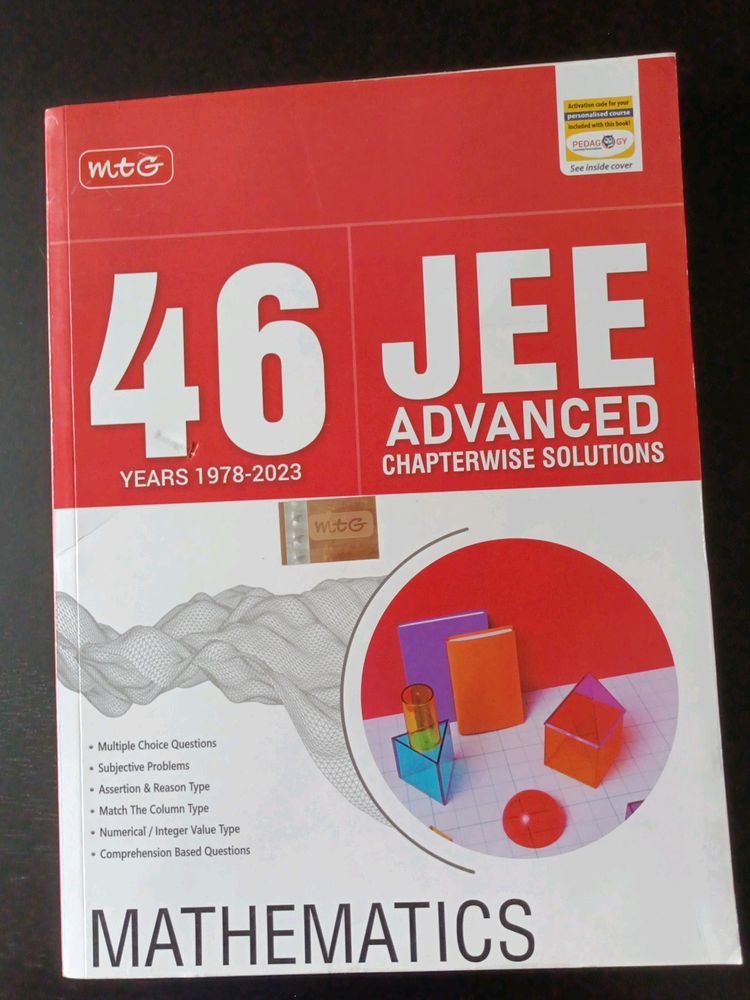 Jee Advanced PYQ 46 YEARS Maths