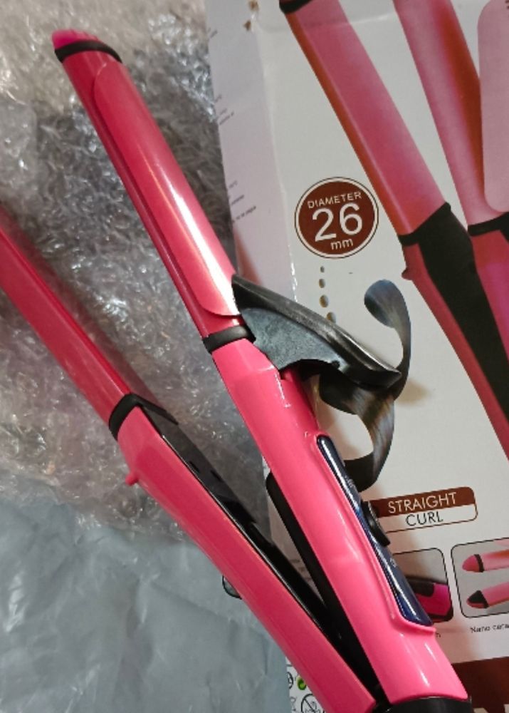 2 in 1 hair straightener