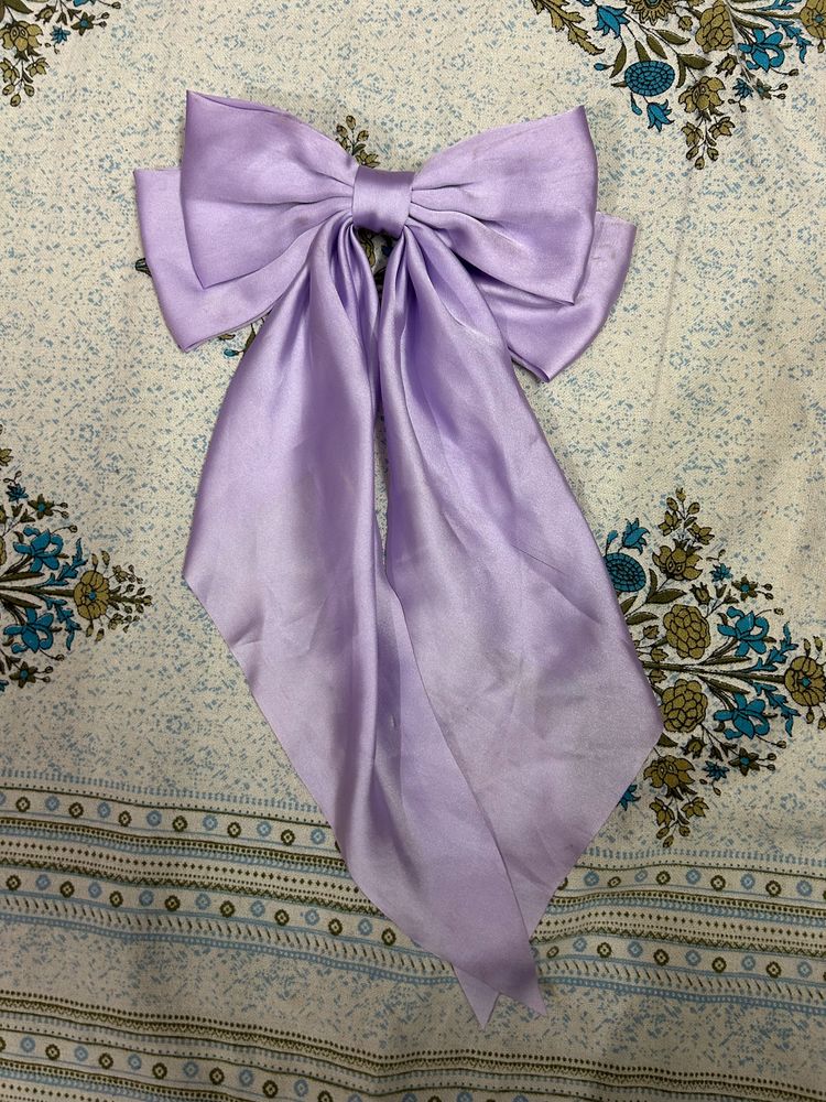 Big Satin Layered Hair Bow For Women