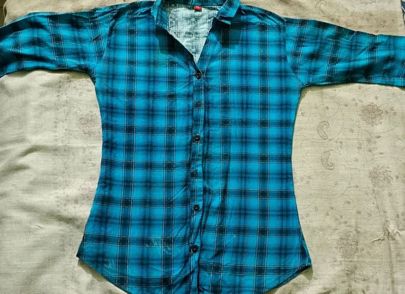 Woman Fancy Check Shirt 👕