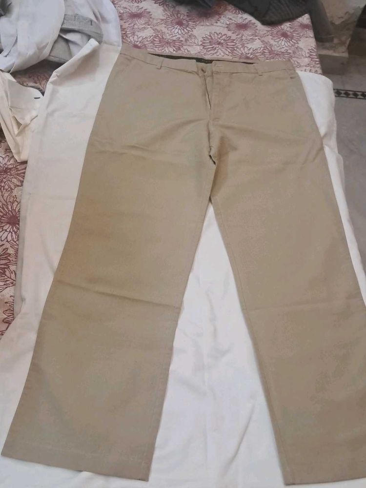 Cotton Trouser Tan Color