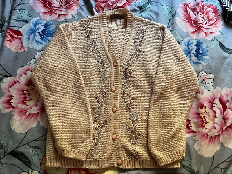 Woolen Hand Embroidered sweater