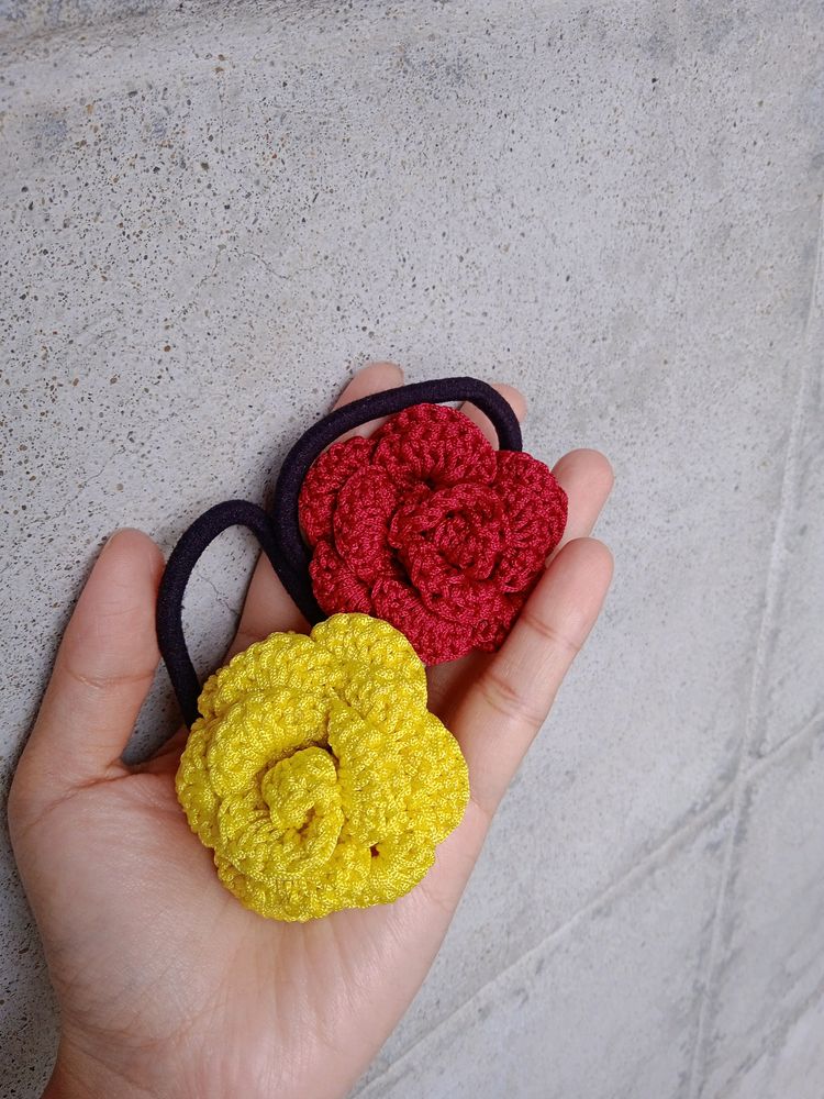 Crochet Hair Tie