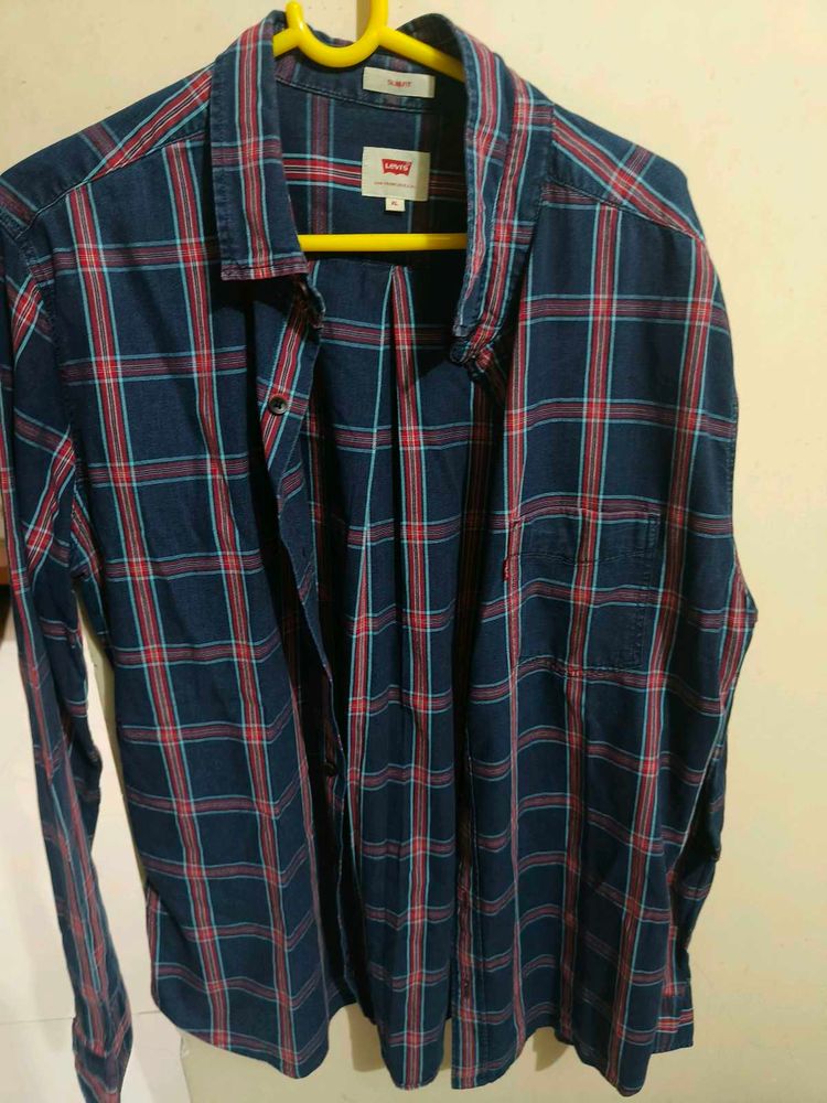 Levis Formal Check Shirt