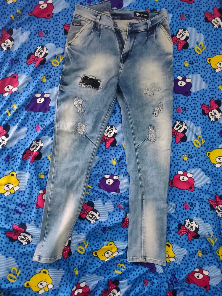 Jeans Light Blue Color