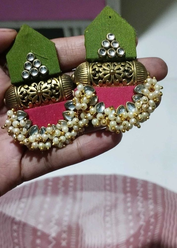 beautiful kundan earings