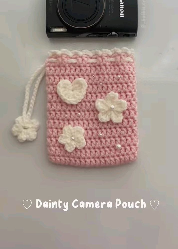 Cute Crochet Pouch 👝