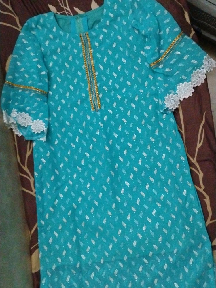 New Blue Kurta