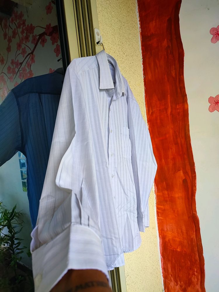 Classic Vertical Stripes Elegant Shirt