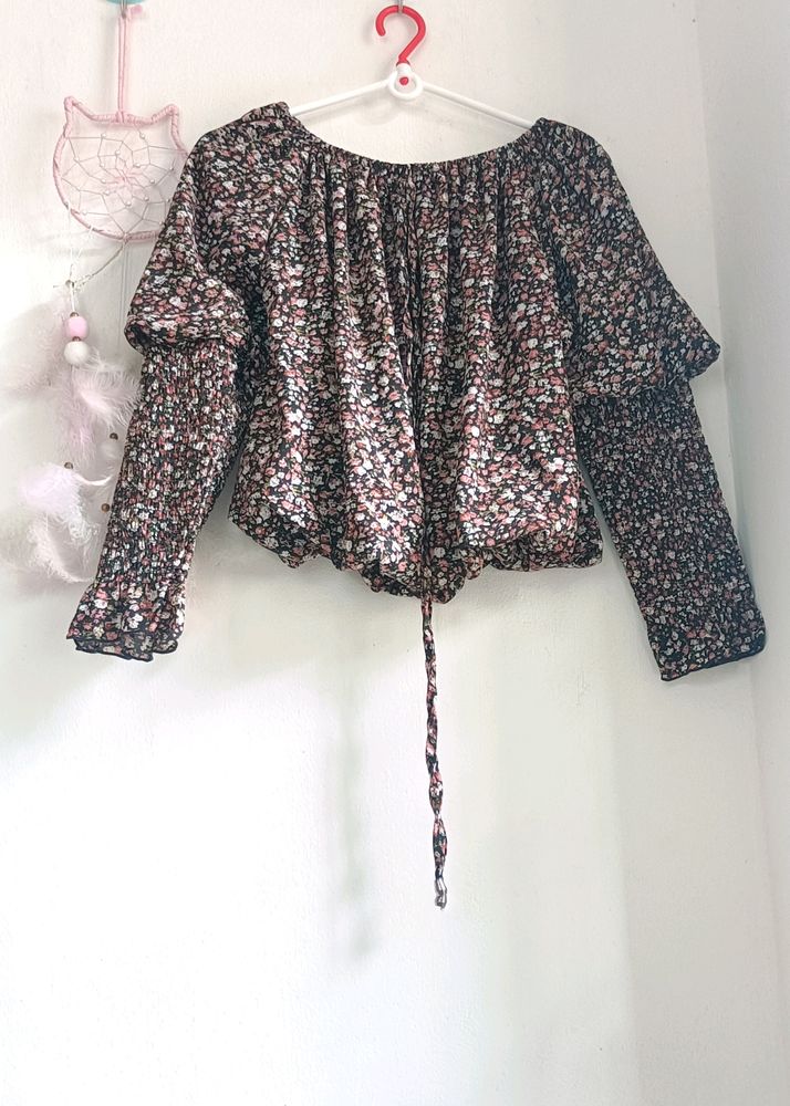 Floral Crop Top