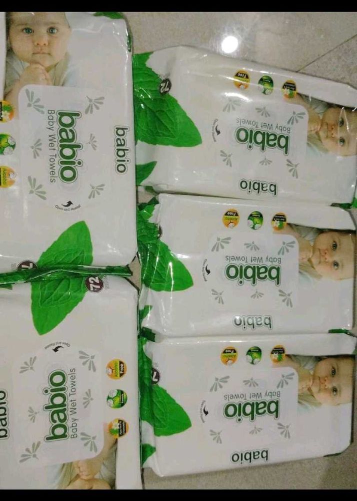 Pack Of 1 Baby Wipes 72 Sheet