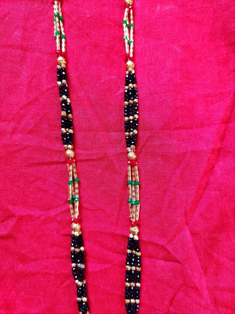 Beautiful Crystal Stone Long Mangalsutra