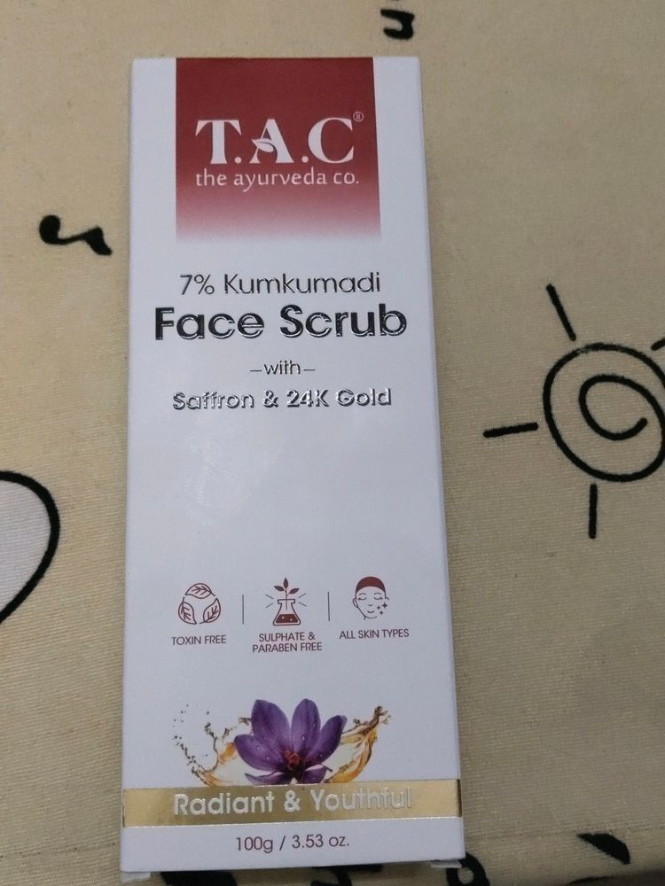 T.A.C 7% Kumkumadi Face Scrub