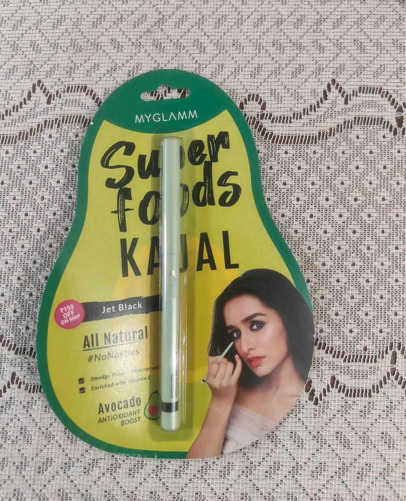 MyGlamm Superfood Kajal Black