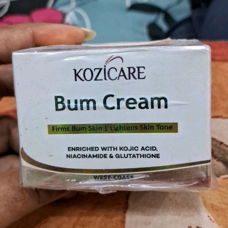 Free Bum Cream With 2 Kozicare Face Wash