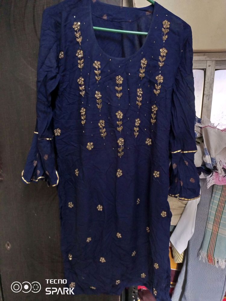 kurti garara and dupatta set