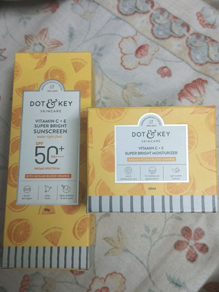 Dot&Key vitamin c Sunscreen + Moisturiser