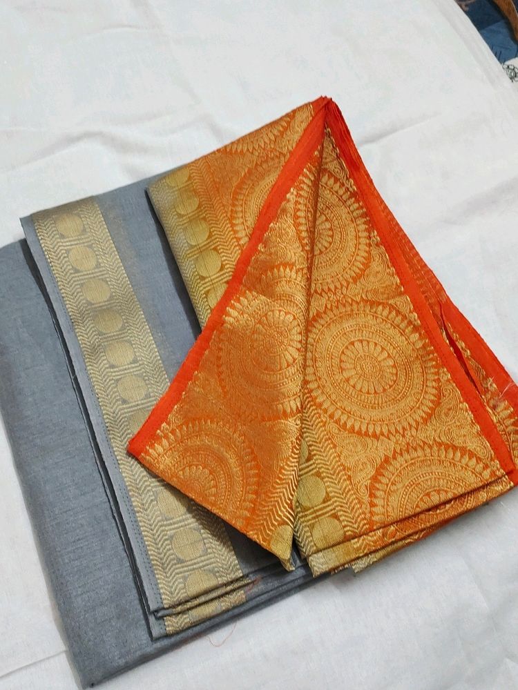 Banarasi Cotton Silk Saree