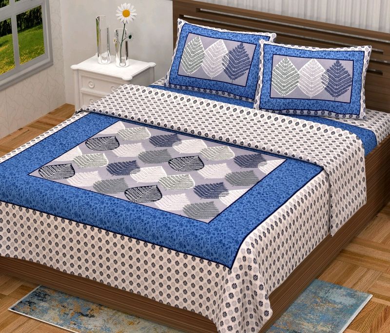 pure cotton bedsheet