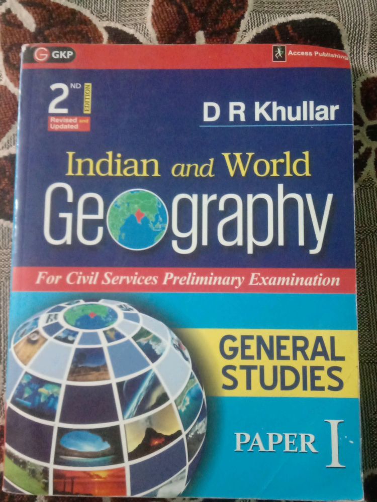 Set Of 2 Books geography And World History