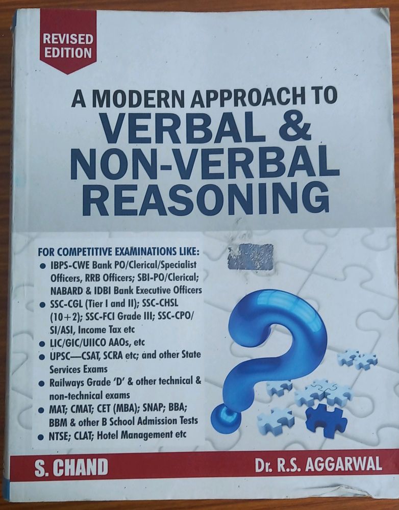 A Modern Approach to Verbal and Non-Verbal Reasoni