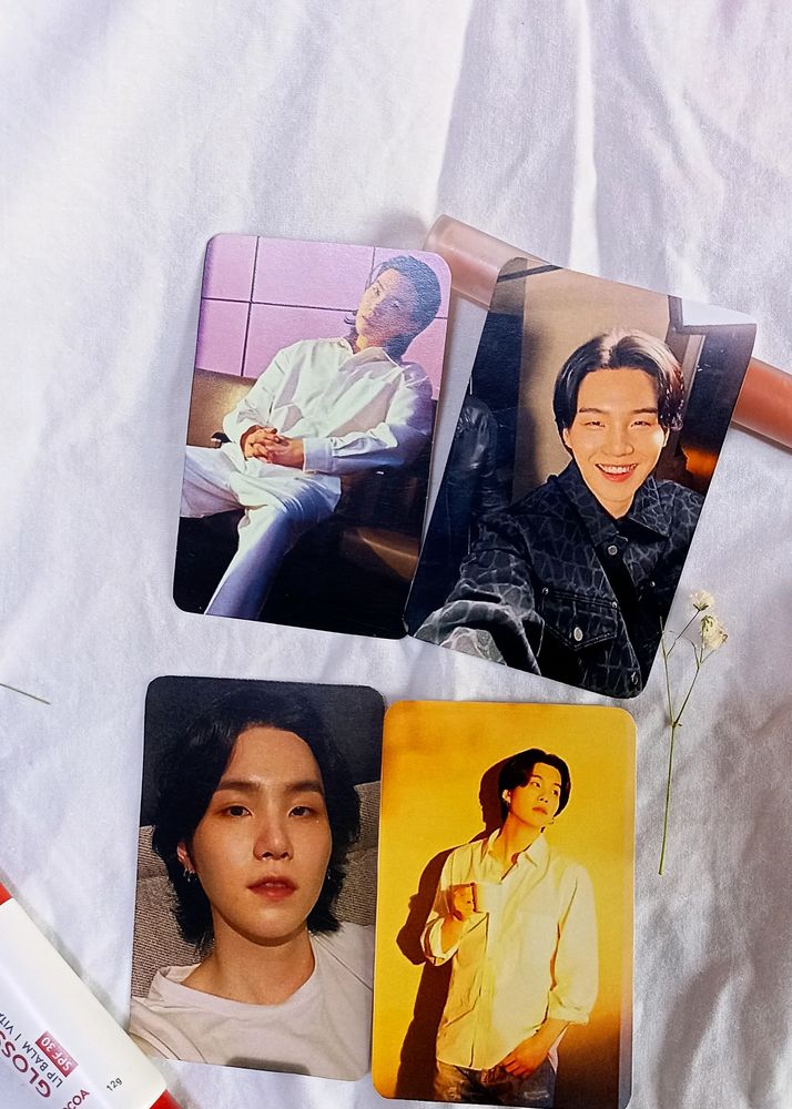 Bts Yoongi Boyfriend Set Photocards