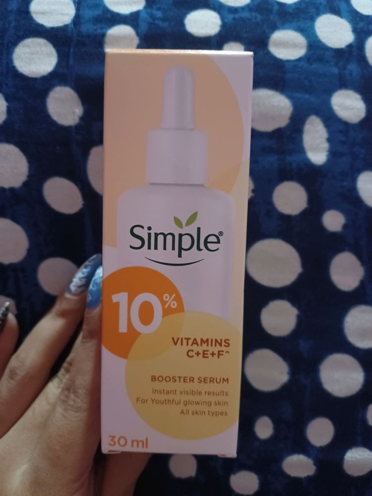 Simple Vitamin C+E+F Booster Serum