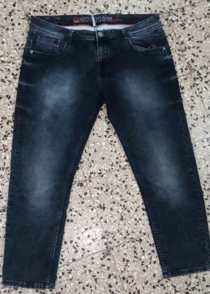 Black Faded Jeans