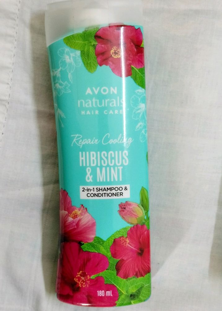 Hibiscus & Mint 2 in 1 Shampoo & Conditioner