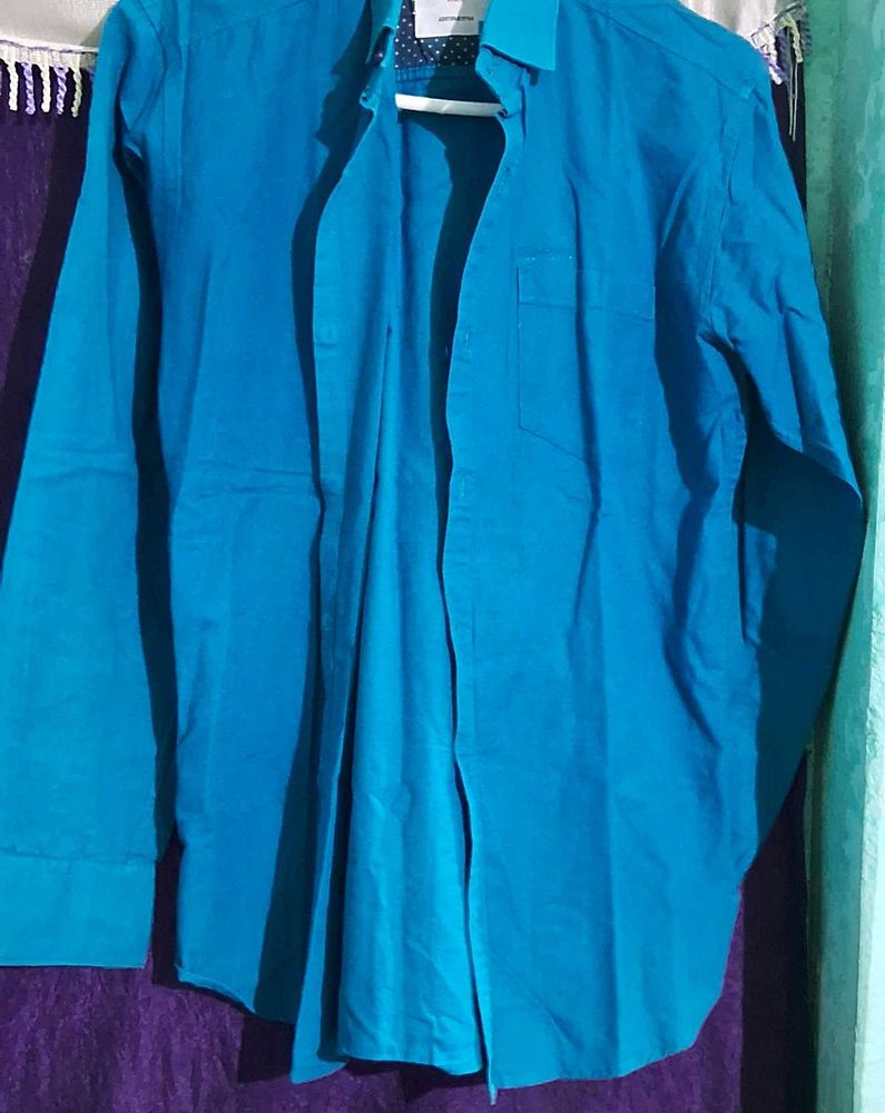 Blue Colour Shirt  NEVER USED