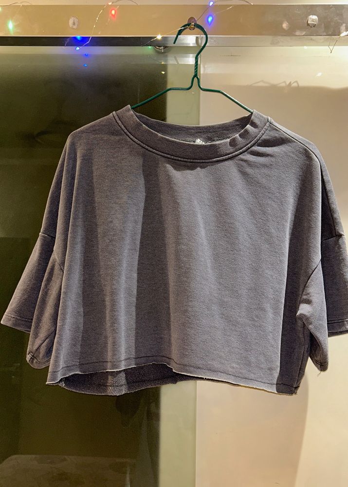 H&M Cropped T Shirt