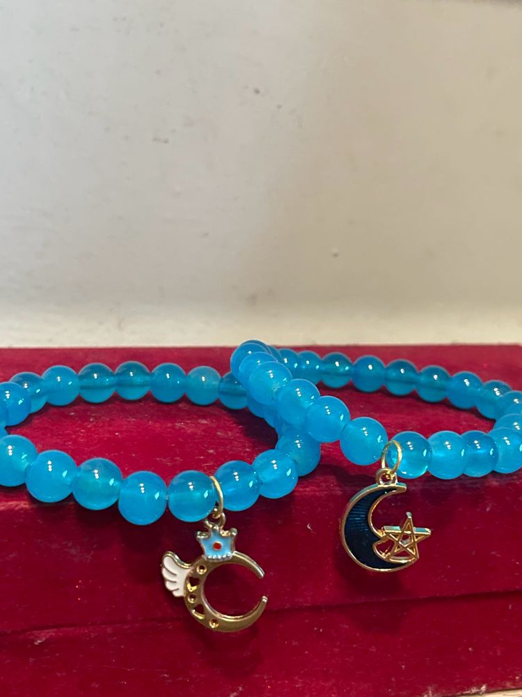 Blue Moon Besties Bracelets 2pcs