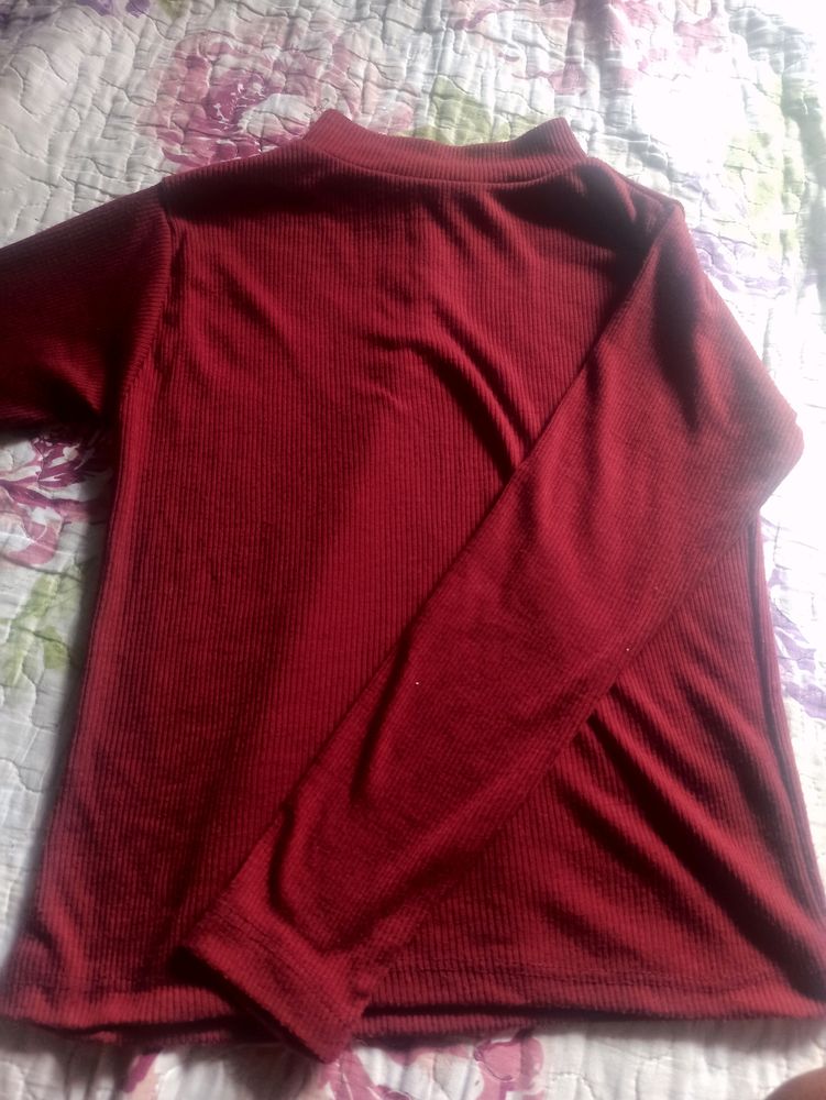 Maroon Top