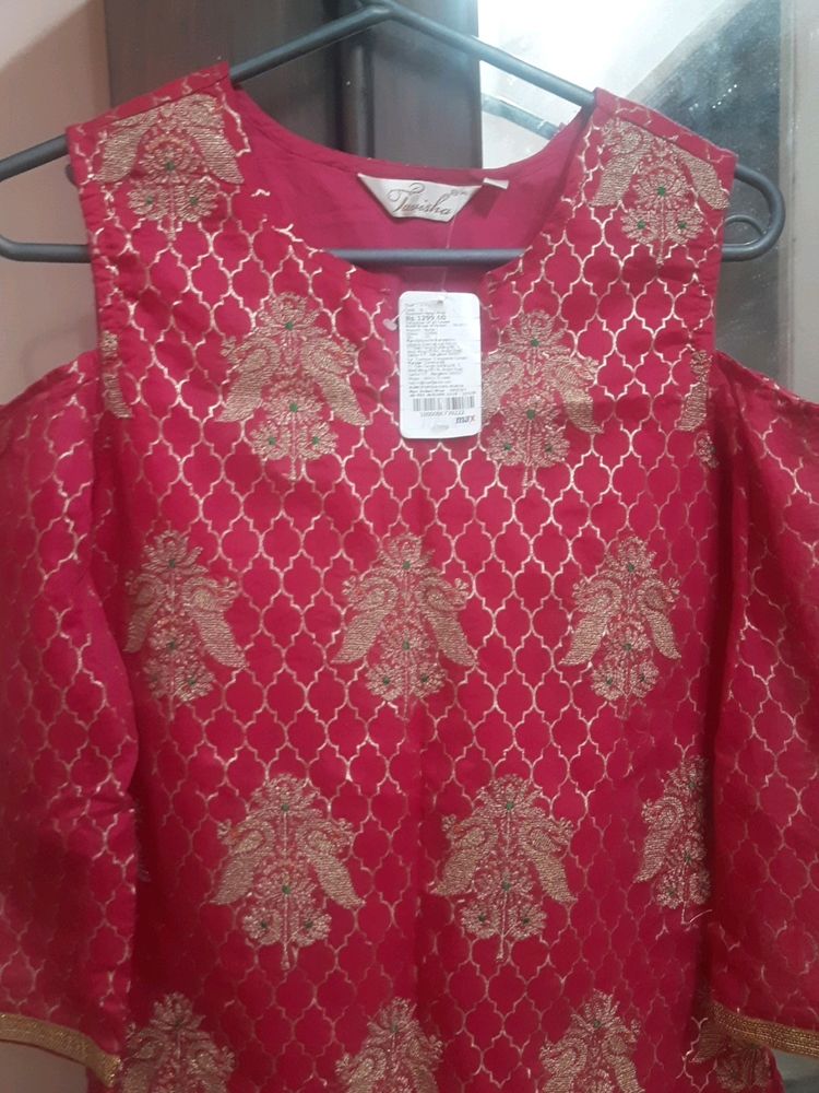 Brand New Cold Shoulder Kurthi