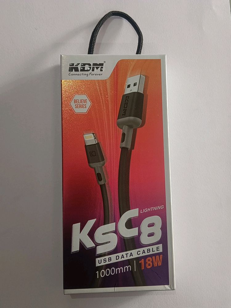 KDM KSC8 LIGHTNING USB DATA CABLE IPHONE