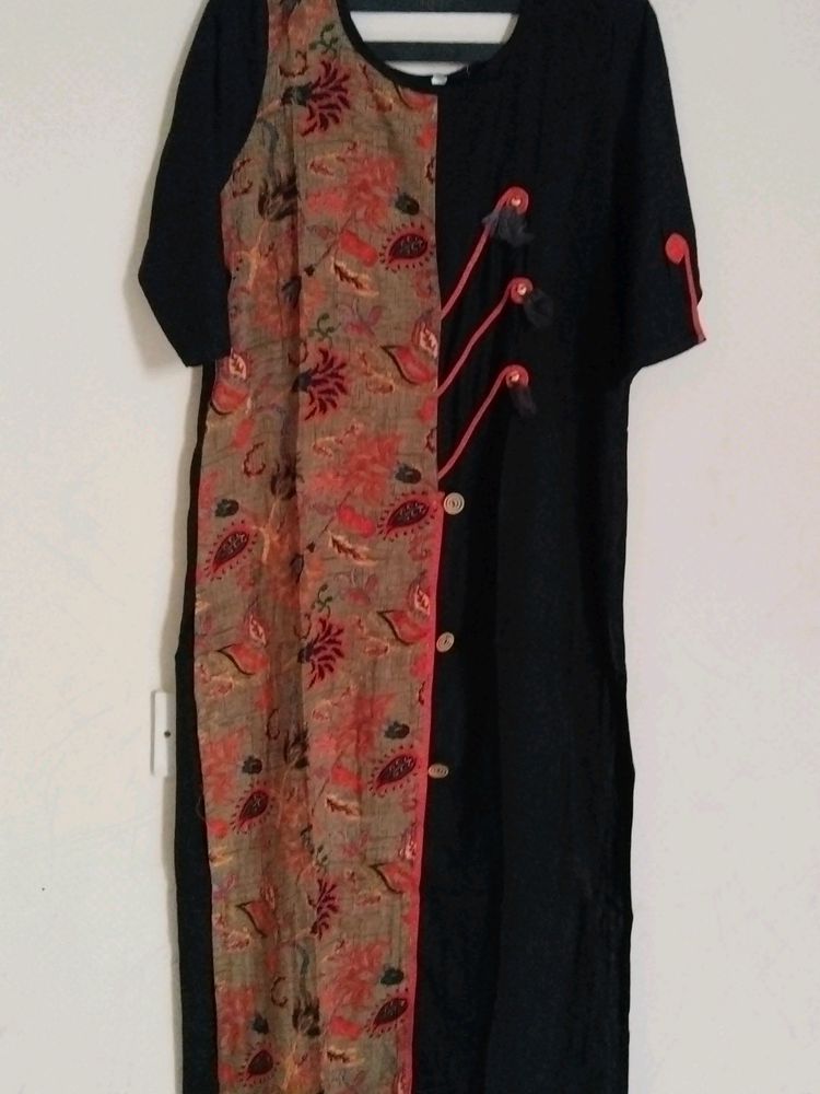 Brand NewDesigner Kurti Black Color