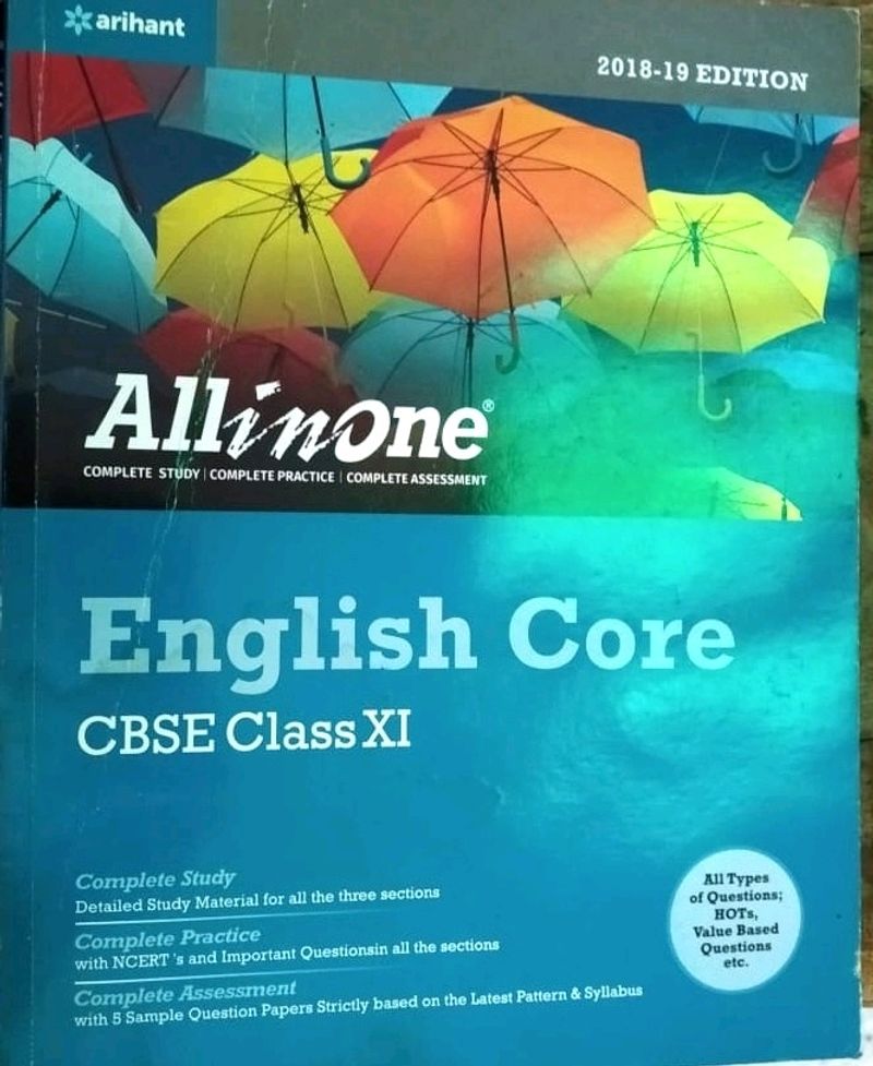 Class 11 English Arihant All In One Study Guide