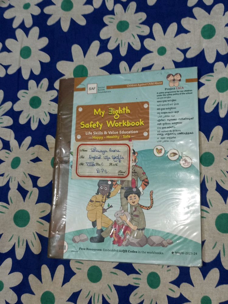 My Eight Safety Book Class 8