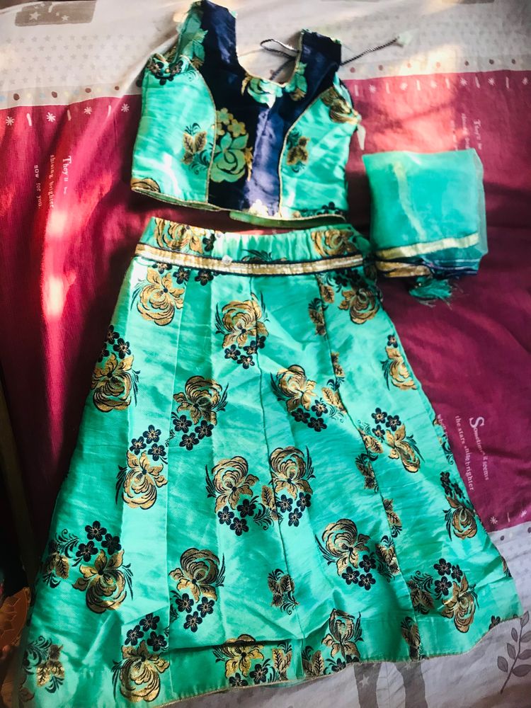 Ethnic Lehenga Choli For Baby Girl