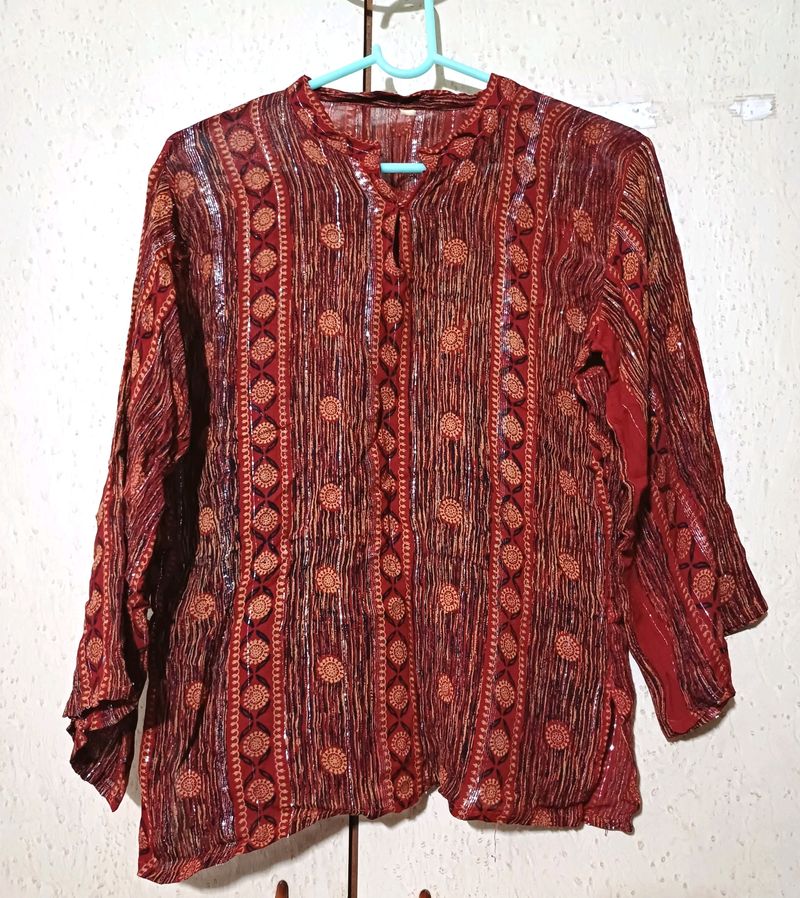 Ethnic Short Top