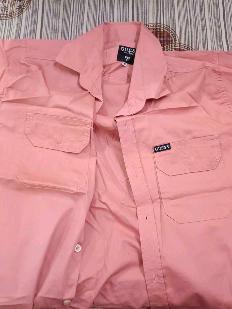 Peach Colour Shirt Brand New