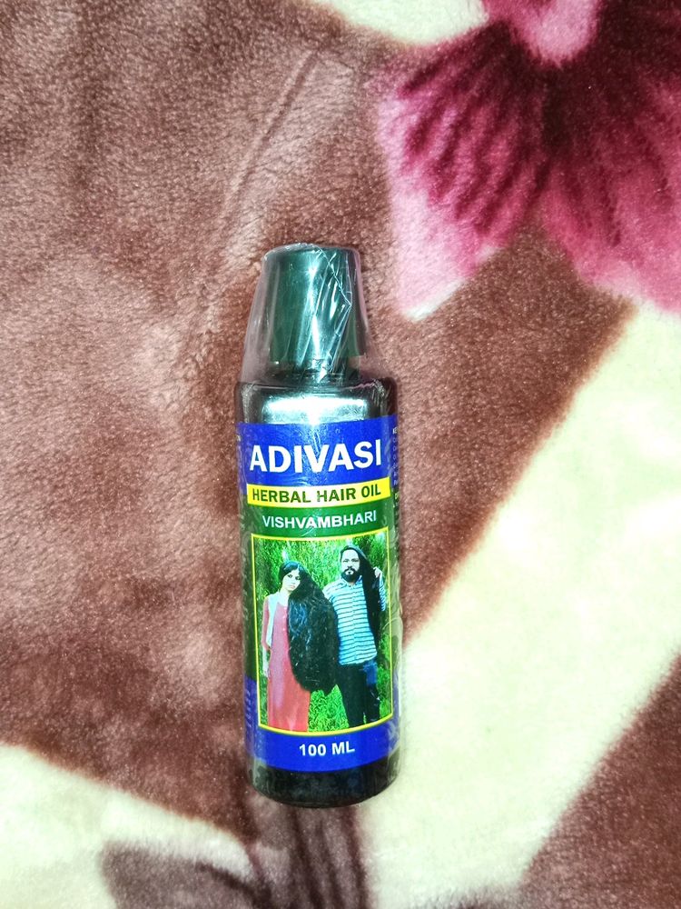 New Pack Of Adivasi Herbal Hair Oil