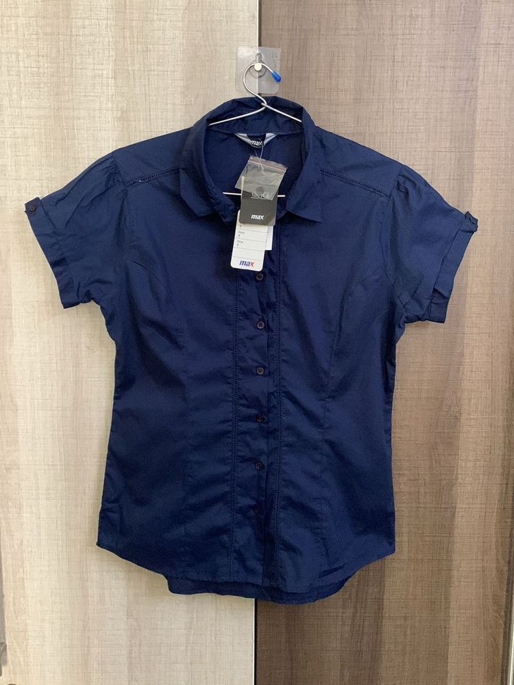 Navy Blue Shirt