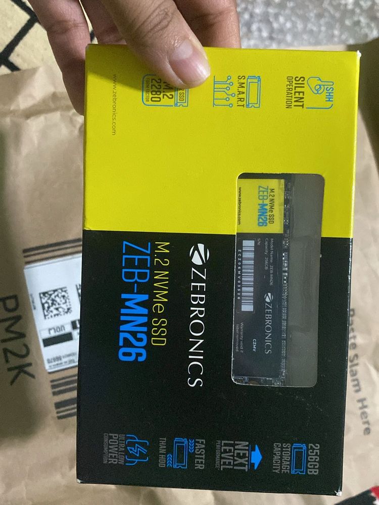 Zebronics M.2NVME SSD 256 GB